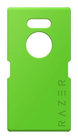 Razer Phone 2 Word Case: Soft-Touch Silicone – Microfiber Lining – Razer Wordmark – Green