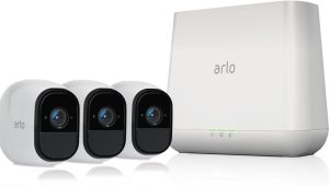 Arlo Pro – Wireless Home Security Camera System with Siren – 3 Camera Kit