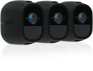 Arlo Pro Skins – Set of 3 (Black ) – Compatible with Arlo Pro