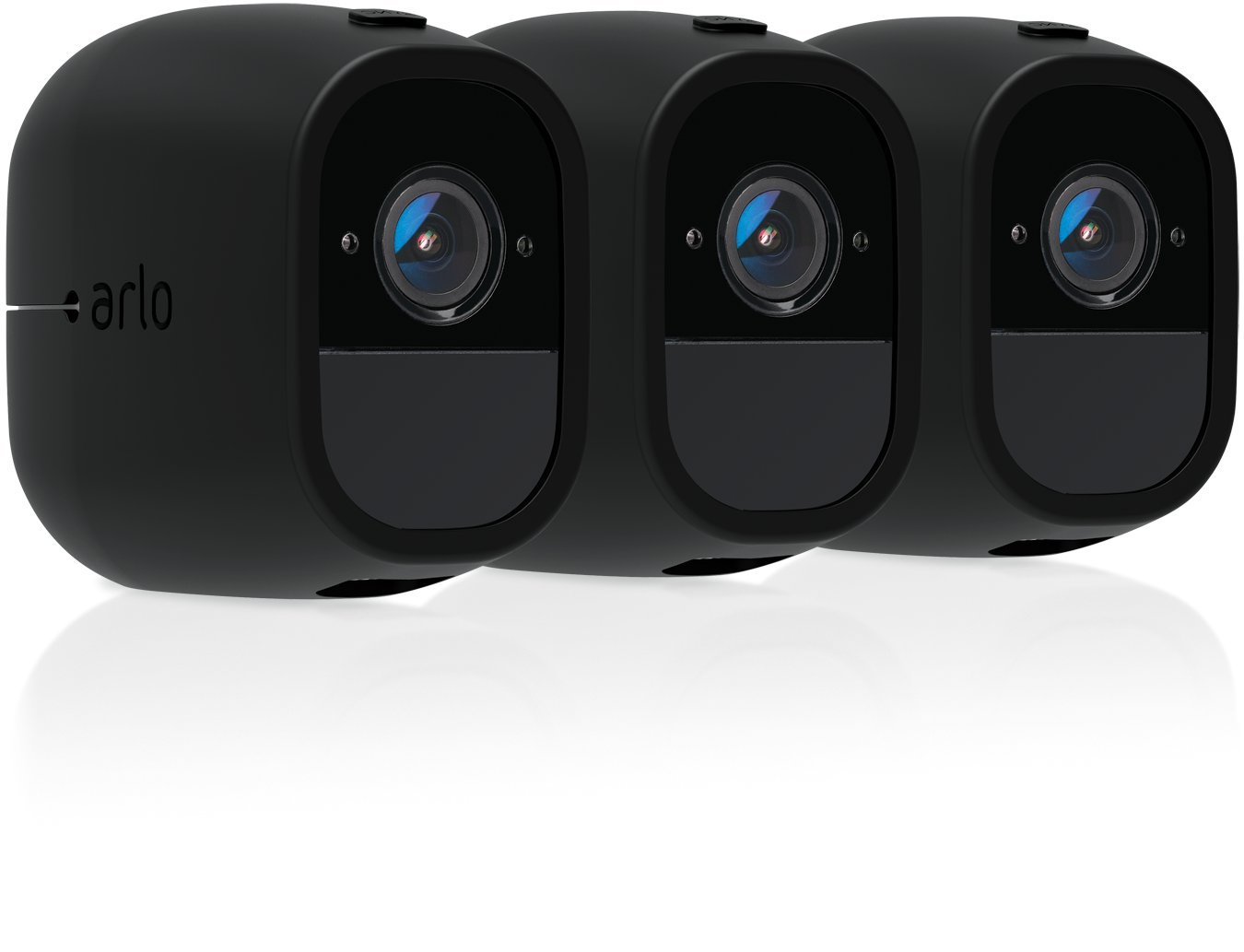 Arlo Pro Skins – Set of 3 (Black ) – Compatible with Arlo Pro