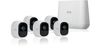 Arlo Pro – Wireless Home Security Camera System with Siren – 5 Camera Kit