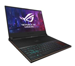 Asus ROG Zephyrus S Ultra Slim Gaming Laptop, GeForce RTX 2070, Intel Core i7-9750H, 16GB DDR4, 512GB PCIe Nvme SSD