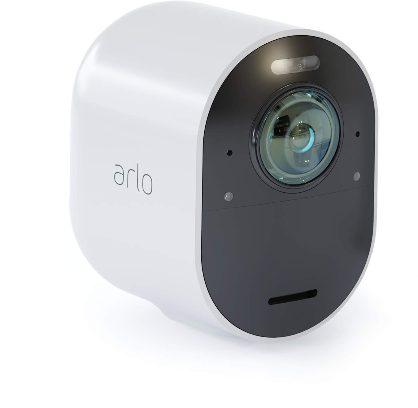 Arlo Ultra – 4K UHD Wire-Free Security 2 Camera System | Indoor/Outdoor Security Cameras with Color Night Vision, 180° View, 2-Way Audio, Spotlight, Siren