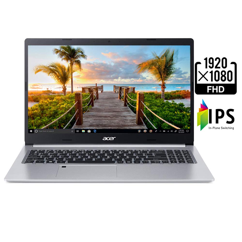 Acer Aspire 5 Slim Laptop, 15.6 Inch, 8th Gen Intel Core i5-8265U, 8GB DDR4, 256GB PCIe NVMe SSD