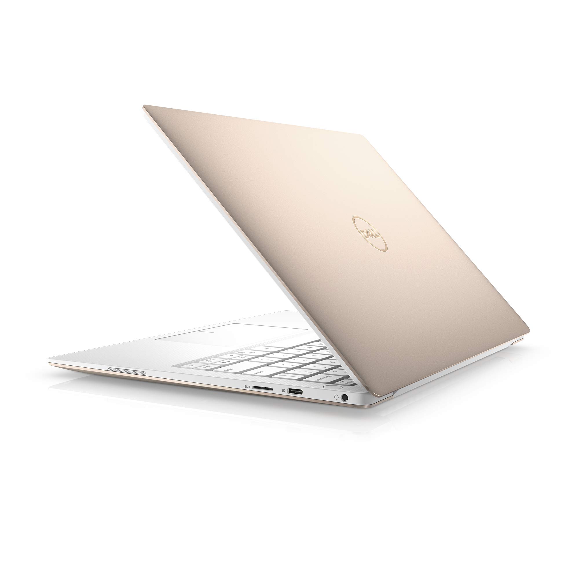 Dell XPS13, Intel Core i7-8565 (8MB Cache, up to 4.6GHz), 8GB 2133Hz RAM, 13.3″ 4K Ultra HD (3840×2160) InfinityEdge Touch Display, 256GB SSD, Gold
