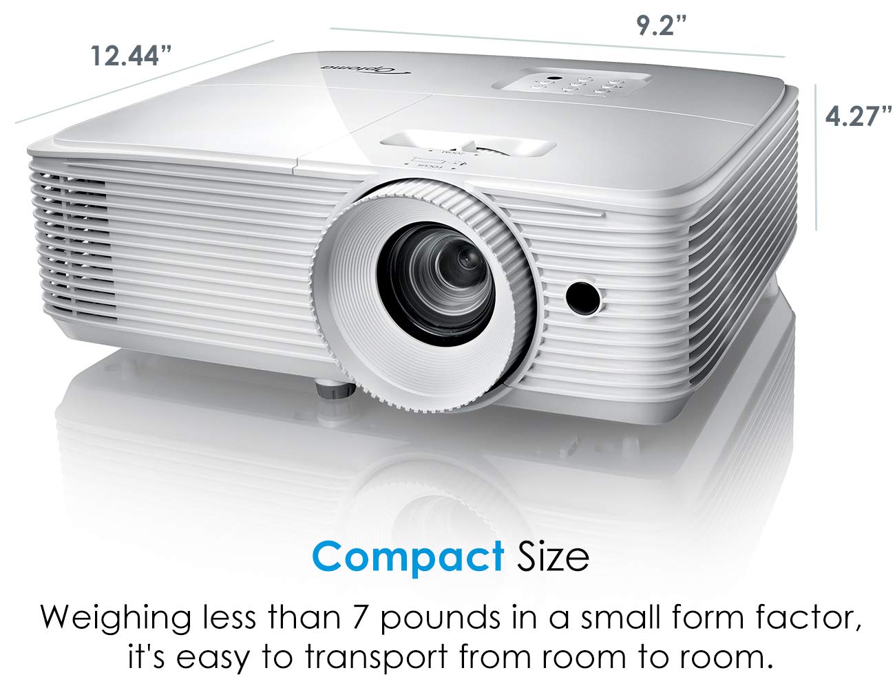 Optoma X343 XGA DLP Professional Projector | Bright 3600 Lumens