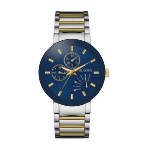 Bulova Men’s 40mm Modern Stainless Steel Two-Tone Watch