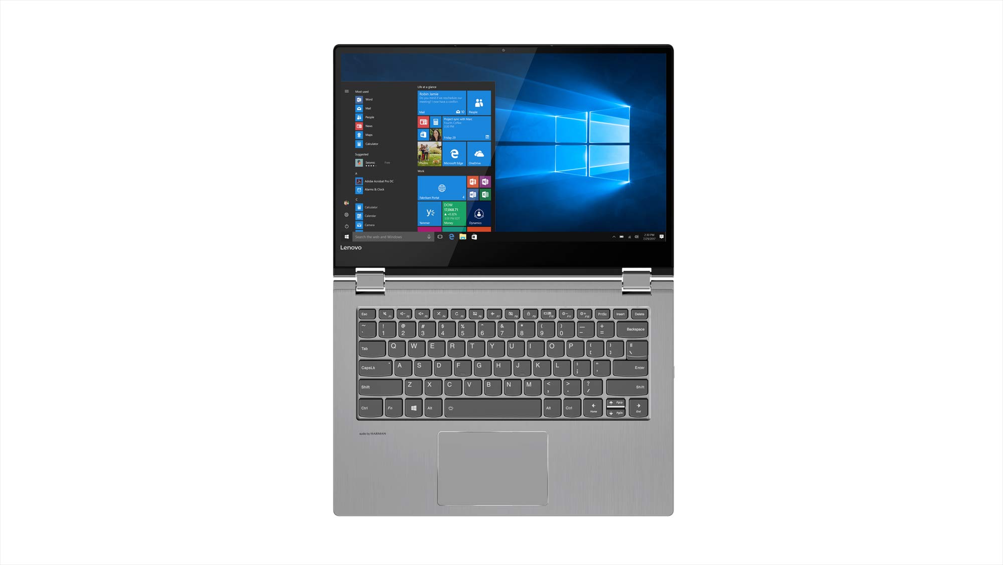Lenovo Flex 14 2-in-1 Convertible Laptop, Intel 4415U, 4GB DDR4 RAM, 128GB SSD, Black