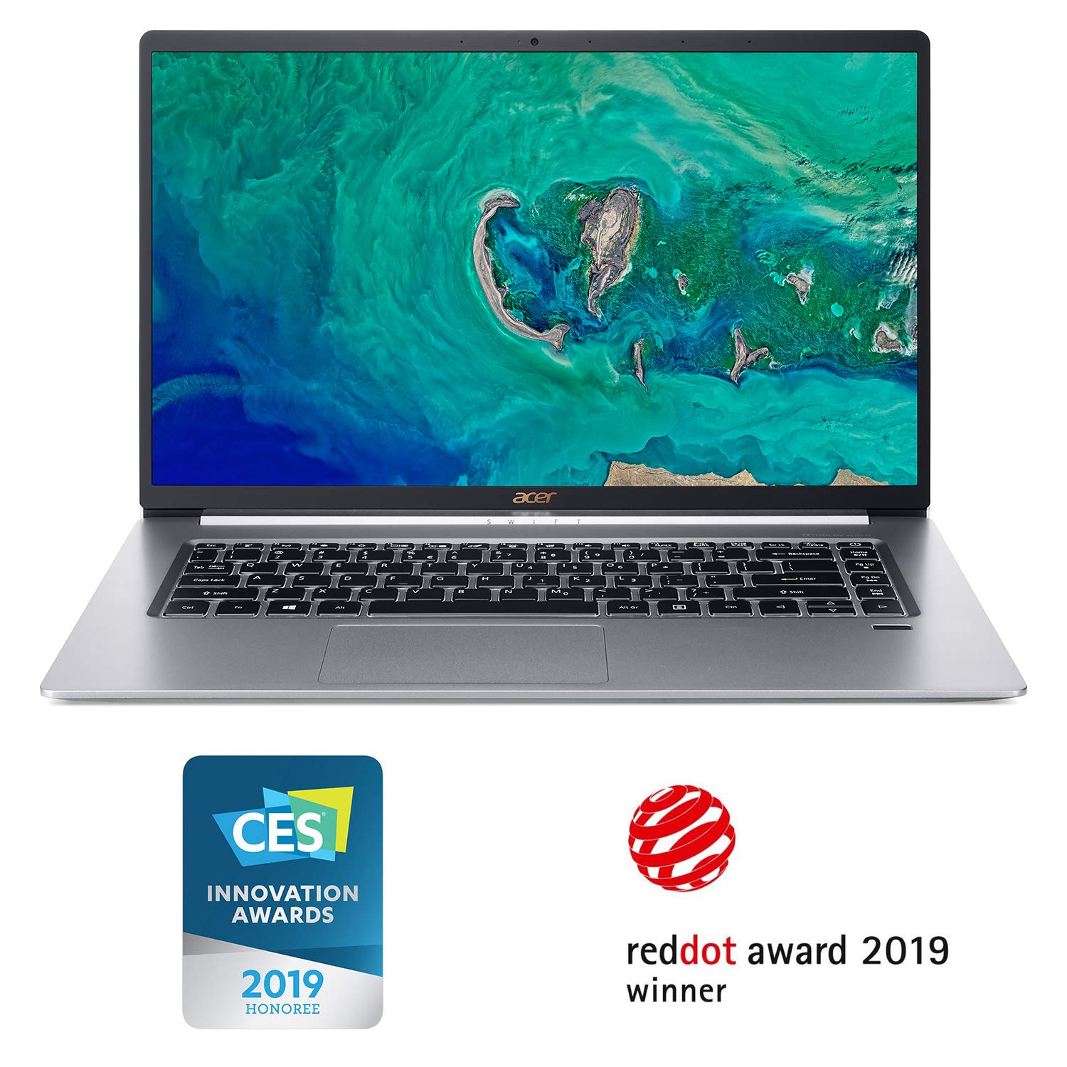 Acer Swift 5 Ultra-Thin & Lightweight Laptop 15.6” FHD IPS Touch Display in a thin .23″ bezel, 8th Gen Intel Core i5-8265U, 8GB DDR4, 256GB PCIe NVMe SSD