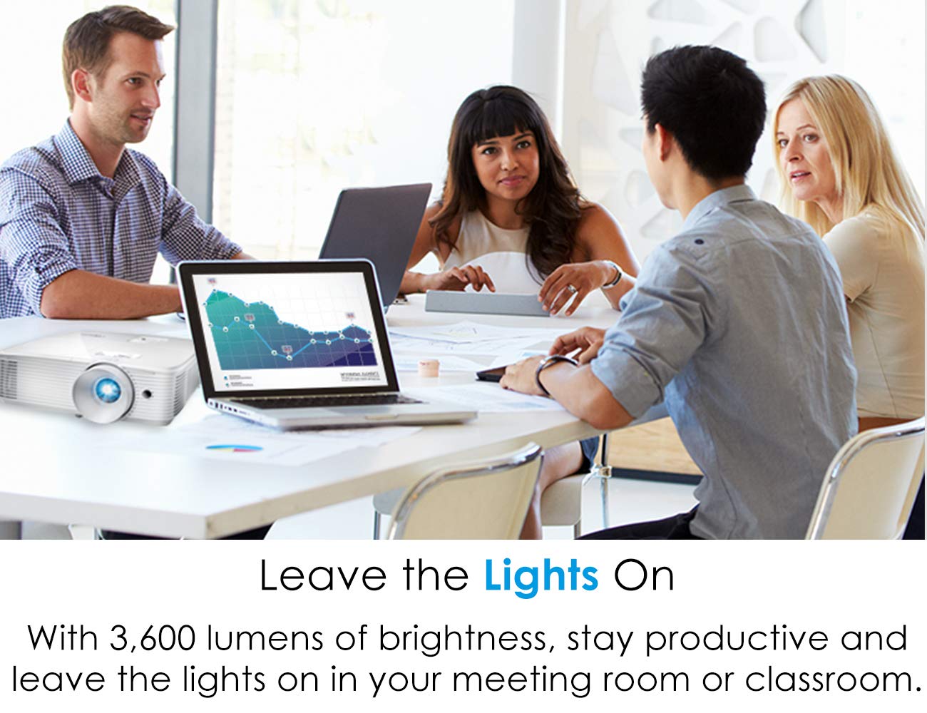 Optoma X343 XGA DLP Professional Projector | Bright 3600 Lumens