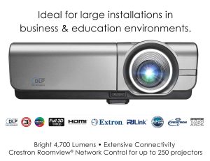 Optoma EH500 High Brightness Projector for Business with 4,700 Lumens
