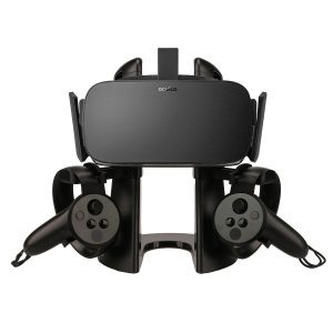 Headset Display Holder for Oculus Rift or Rift S Headset and Touch Controller