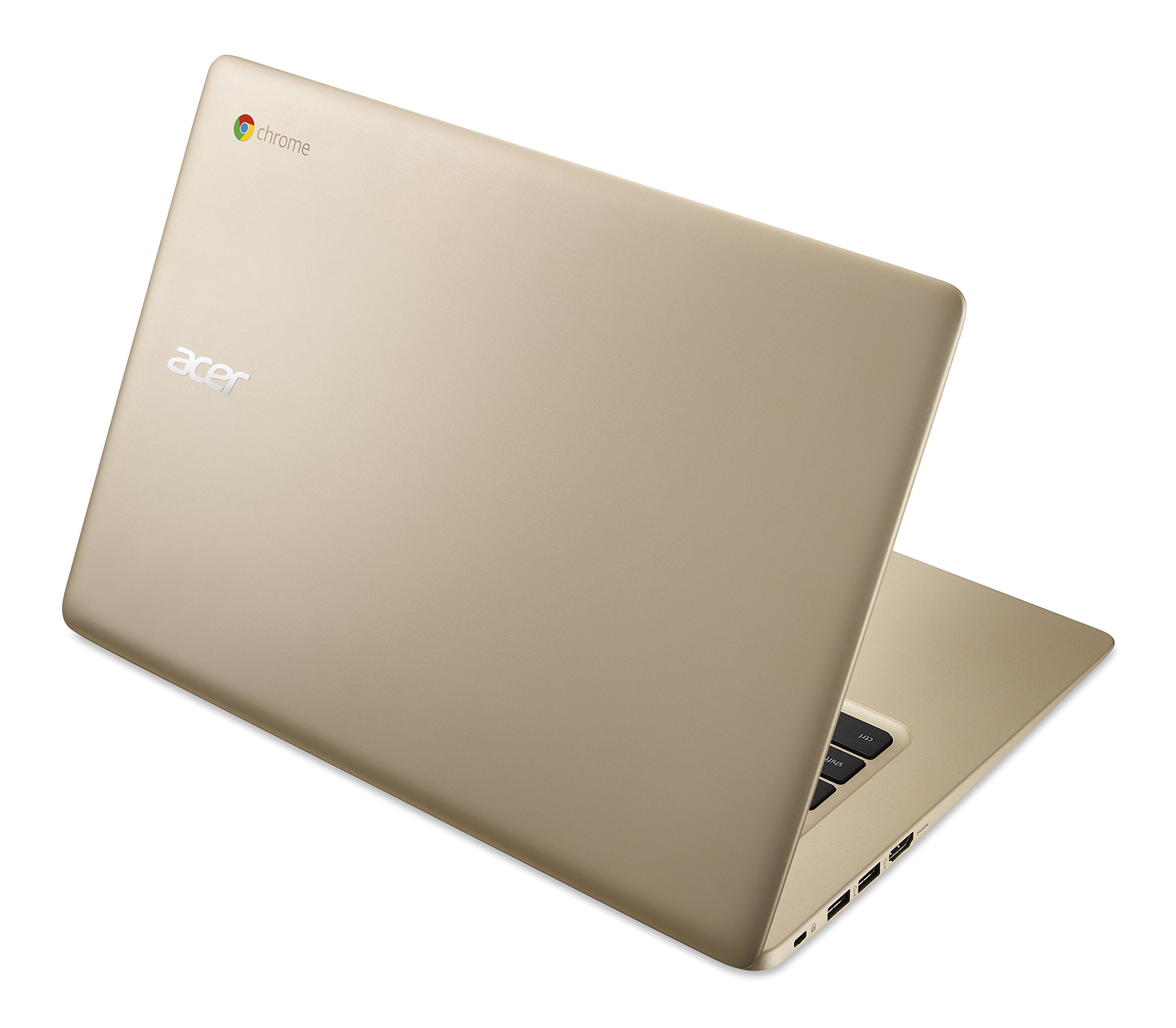 Acer Chromebook 14, Aluminum, 14-inch Full HD, Intel Celeron N3160, 4GB LPDDR3, 32GB, Chrome, Gold