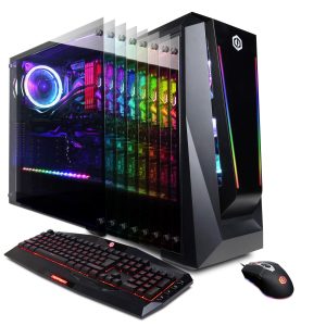 CYBERPOWERPC Gamer Supreme Liquid Cool Gaming PC – Black