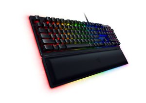 Razer Huntsman Elite Gaming Keyboard: Opto-Mechanical Key Switches – Matte Black