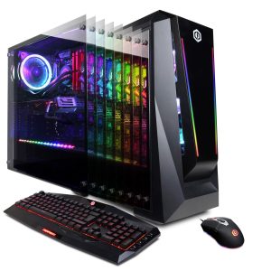 CYBERPOWERPC Gamer Supreme Liquid Cool Gaming PC – Black