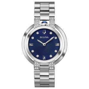 Bulova Women’s 96R225 RUBAIYAT Analog Display Quartz Silver Watch