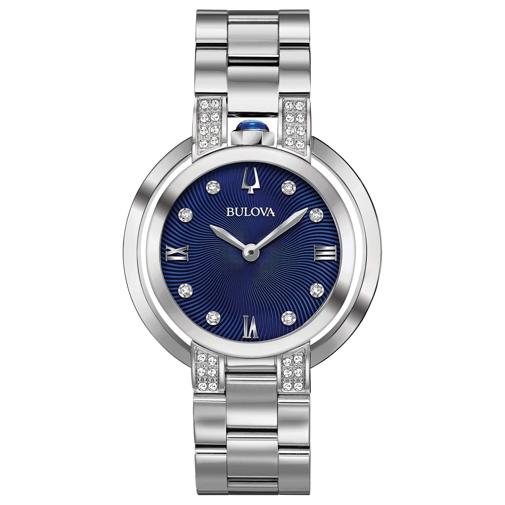 Bulova Women’s 96R225 RUBAIYAT Analog Display Quartz Silver Watch