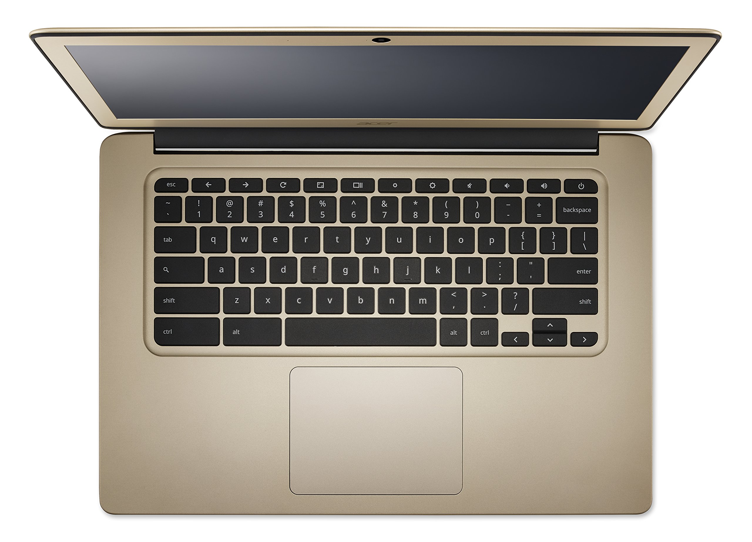 Acer Chromebook 14, Aluminum, 14-inch Full HD, Intel Celeron N3160, 4GB LPDDR3, 32GB, Chrome, Gold
