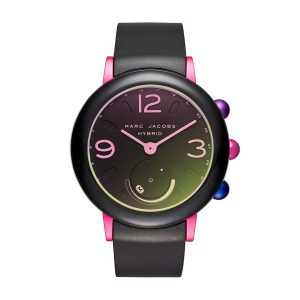 Marc Jacobs Women’s Riley Hybrid Smartwatch on Sport Silicone Strap