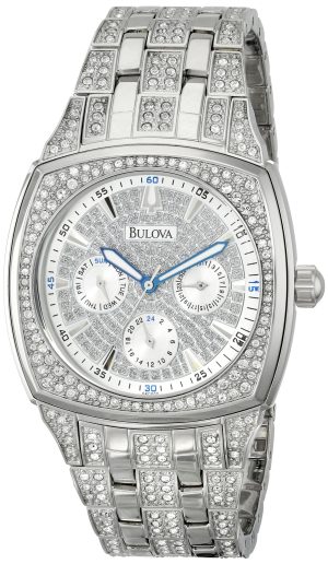 Bulova Men’s 40mm Crystal Multifunction Watch