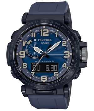 Casio PRO Trek Navy Blue Series Radio Solar Watch (Model: PRW-6600Y-2JF)