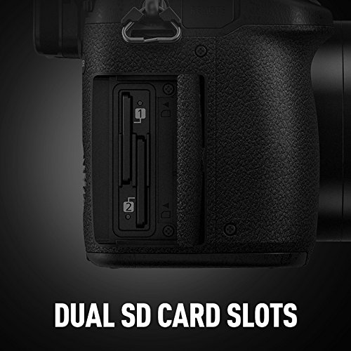 PANASONIC LUMIX GH5 4K Digital Camera, 20.3 Megapixel Mirrorless Camera with Digital Live MOS Sensor, 5-Axis Dual I.S. 2.0, 4K 4:2:2 10-Bit Video, Full-Size HDMI Out, 3.2-Inch LCD, DC-GH5 (Black)
