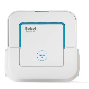 iRobot Braava Jet 240, robot mop with water spray, 3 in 1: dry, damp and wet cleaning