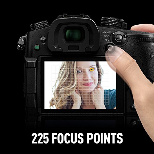 PANASONIC LUMIX GH5 4K Digital Camera, 20.3 Megapixel Mirrorless Camera with Digital Live MOS Sensor, 5-Axis Dual I.S. 2.0, 4K 4:2:2 10-Bit Video, Full-Size HDMI Out, 3.2-Inch LCD, DC-GH5 (Black)