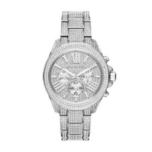 Michael Kors Silvertone Wren Stainless Steel Chronograph Watch