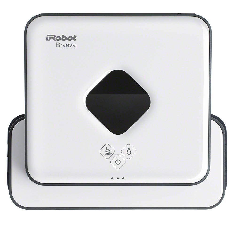 iRobot Braava 390t, robot mop, for multiple rooms and large spaces, silent.