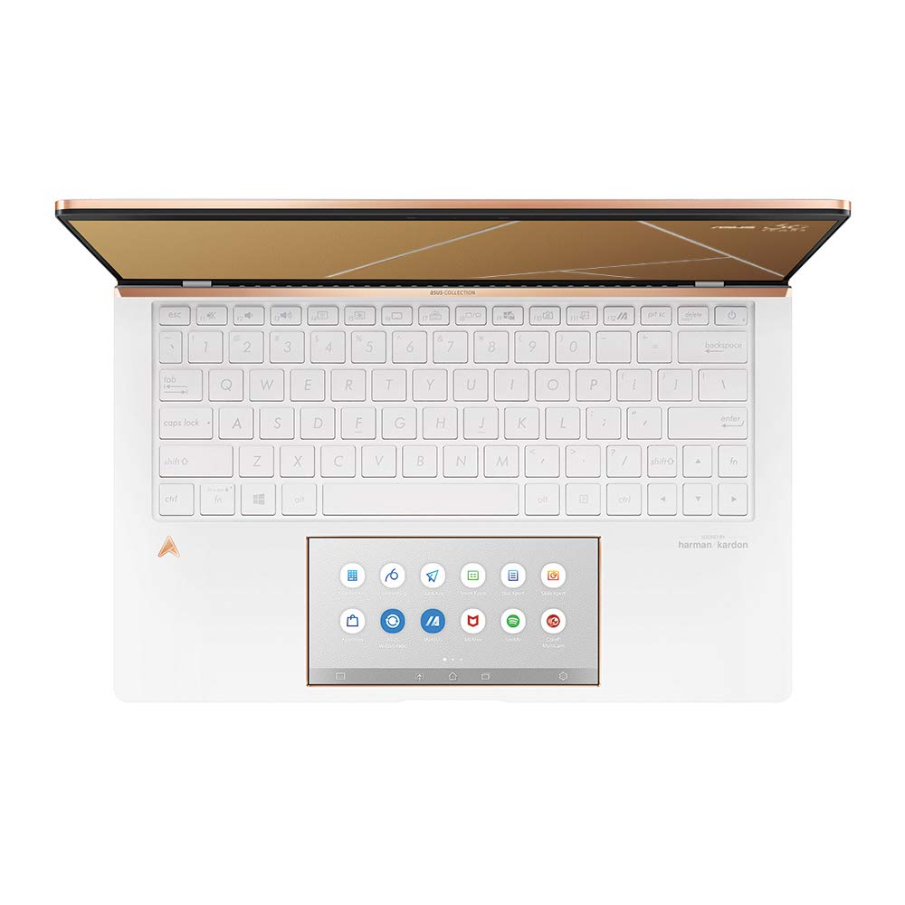 ASUS Limited Edition Anniversary ZenBook UX334FL 13.3 Inch Full HD Laptop – (White Leather) (Intel i7-8565U, 1 TB PCI-e SSD, NVIDIA MX250 Graphics, 16 GB RAM, Windows 10)
