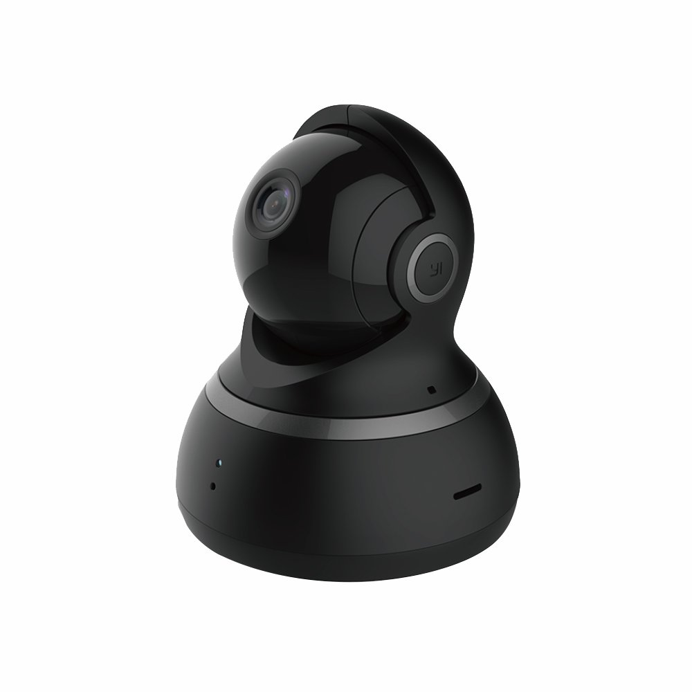 YI Dome Security Camera 1080p HD Pan/Tilt/Zoom 2.4G IP Surveillance System – Black