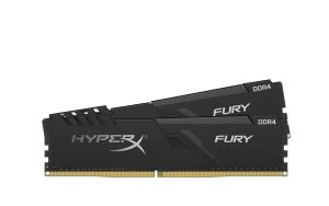 HyperX Fury 32GB 2666MHz DDR4 CL16 DIMM (Kit of 2) Black XMP Desktop Memory HX426C16FB3K2/32