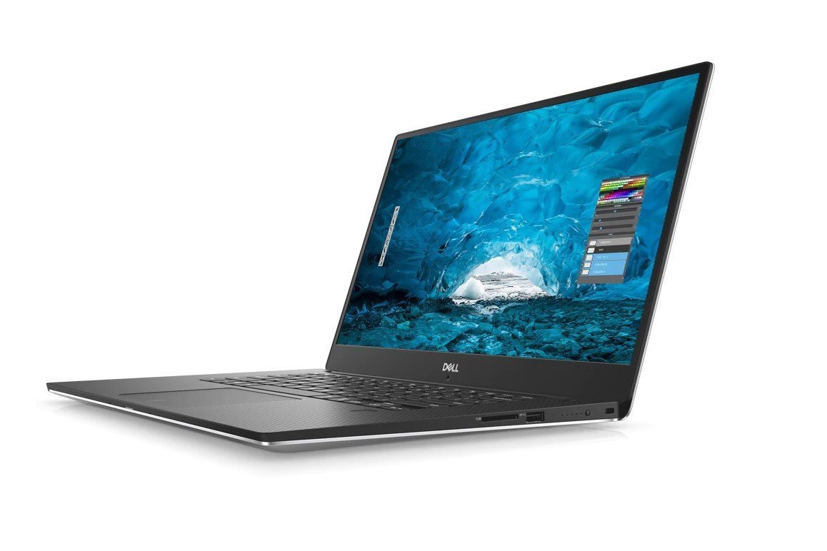 Dell XPS 9570 Laptop, 15.6″ UHD (3840 x 2160) InfinityEdge Touch Display, 8th Gen Intel Core i7-8750H, 32GB RAM, 1TB SSD, GeForce GTX 1050Ti, Fingerprint Reader, Windows 10 Home, Silver
