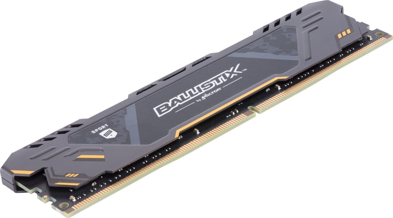 Crucial Ballistix Sport AT 3200 MHz DDR4 DRAM Desktop Gaming Memory Kit 64GB (16GBx4) CL16 BLS4K16G4D32AEST