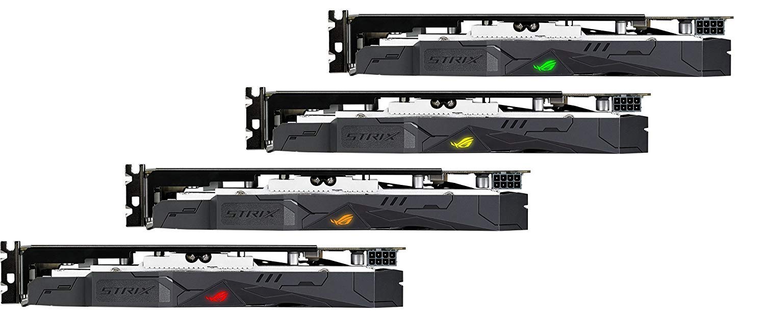 Asus ROG Strix Radeon Rx 570 O4G Gaming OC Edition GDDR5 DP HDMI DVI VR Ready AMD Graphics Card (ROG-STRIX-RX570-O4G-GAMING)