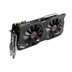 ASUS STRIX GeForce GTX 970 Overclocked 4 GB DDR5 256-bit DisplayPort HDMI 2.0 DVI-I Graphics Card