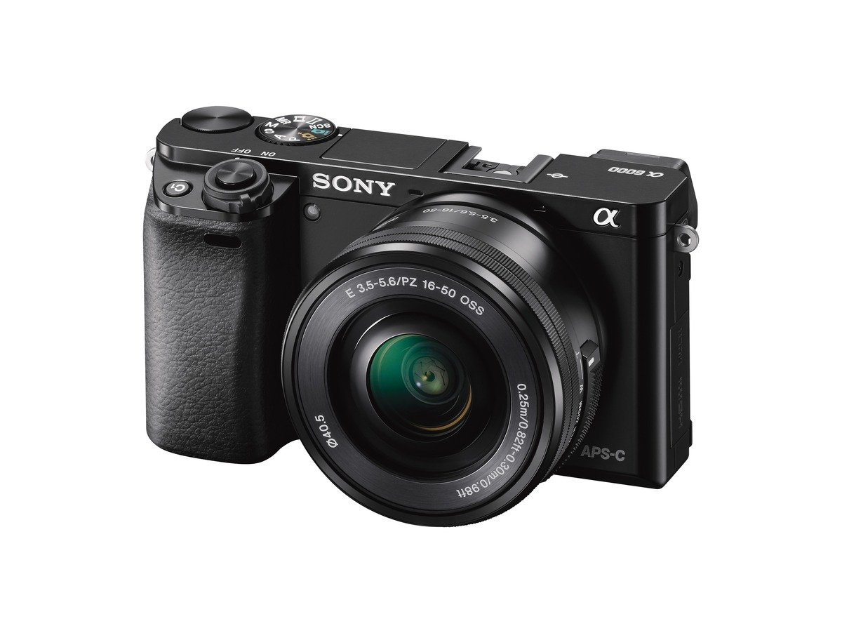Sony Alpha a6000 Mirrorless Digital Camera w/ 16-50mm and 55-210mm Power Zoom Lenses