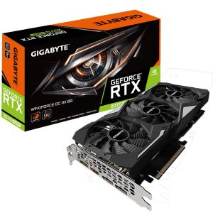 GIGABYTE GeForce RTX 2070 Super Windforce OC 8G Graphics Card, 3X Windforce Fans, 8GB 256-Bit GDDR6