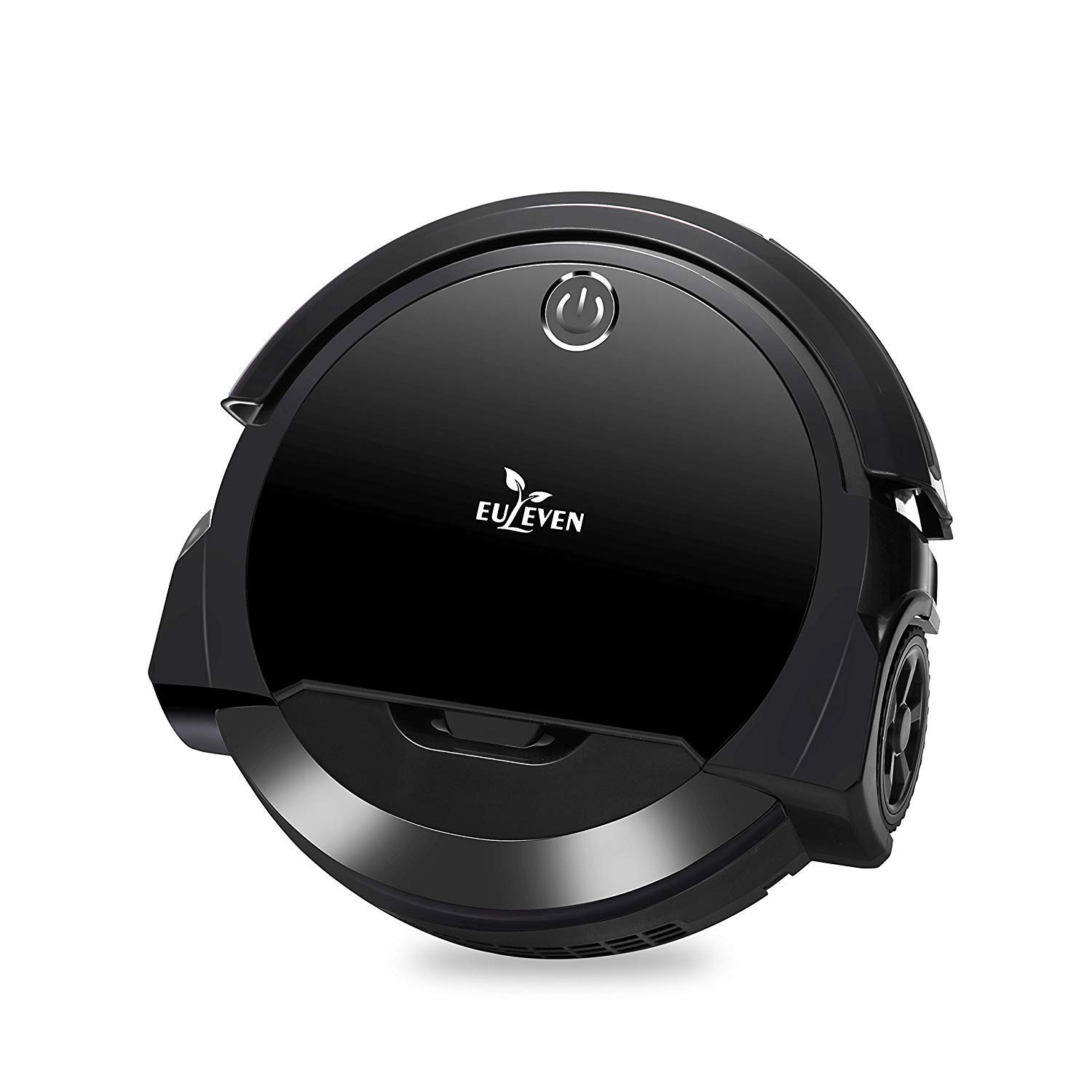 EULEVEN 3-in-1 Floor Robotic Vacuum With Smart Mopping Cleaner For Hardwood Floor, Short Carpet, HEPA Filter For Pet Hair Allergies Friendly (SYJ-3071B_BK)