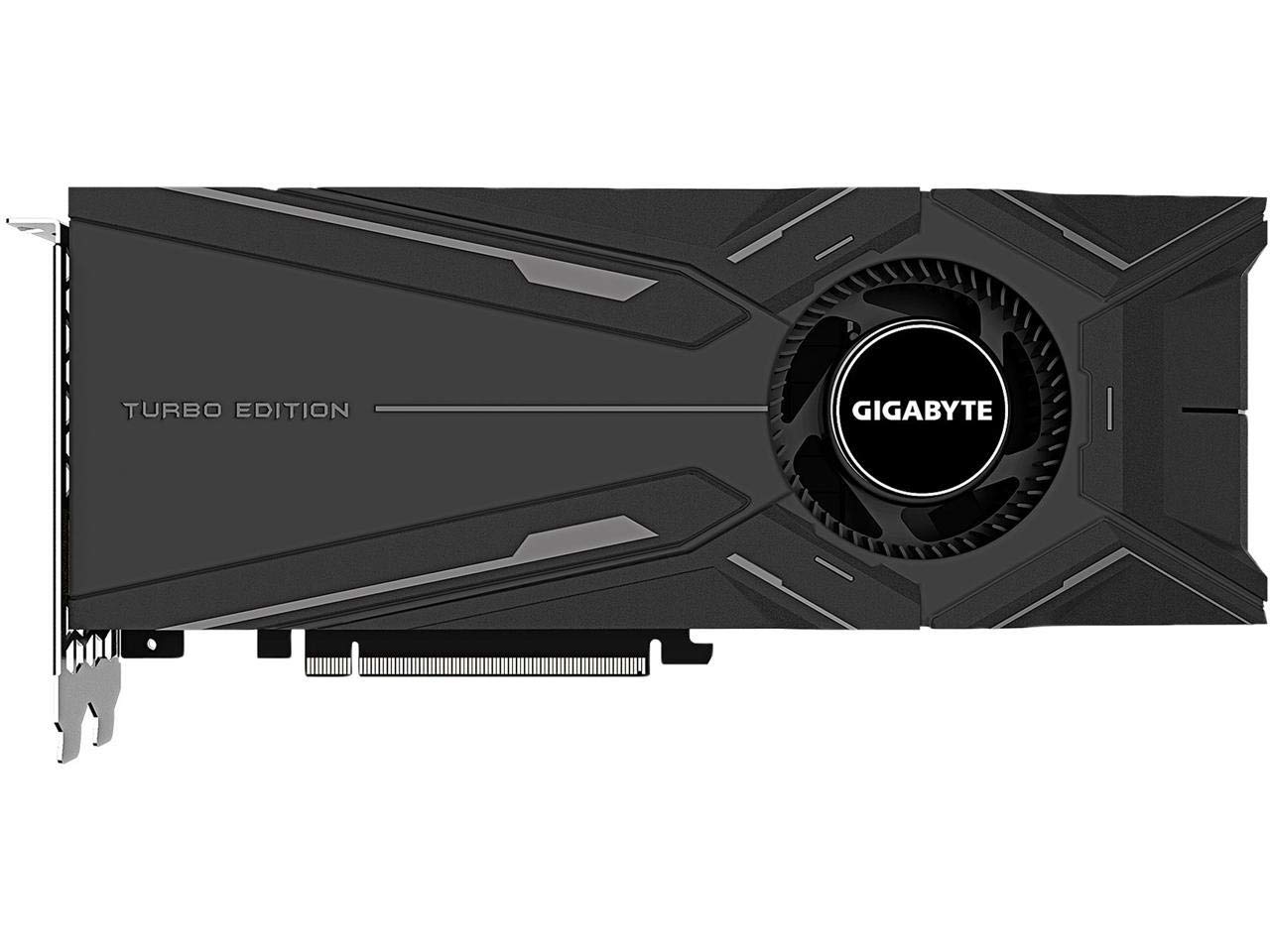 GIGABYTE GeForce RTX 2080 Super Turbo 8G Graphics Card, Turbo Style Fan, 8GB 256-Bit GDDR6, GV-N208STURBO-8GC Video Card