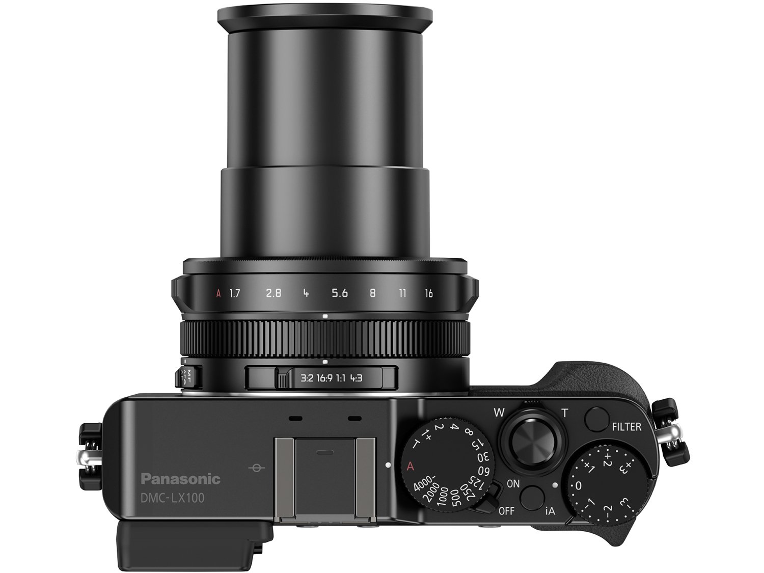 PANASONIC LUMIX LX100 4K Point and Shoot Camera, 3.1X LEICA DC Vario-SUMMILUX F1.7-2.8 Lens with Power O.I.S., 12.8 Megapixel, DMC-LX100K (USA BLACK)