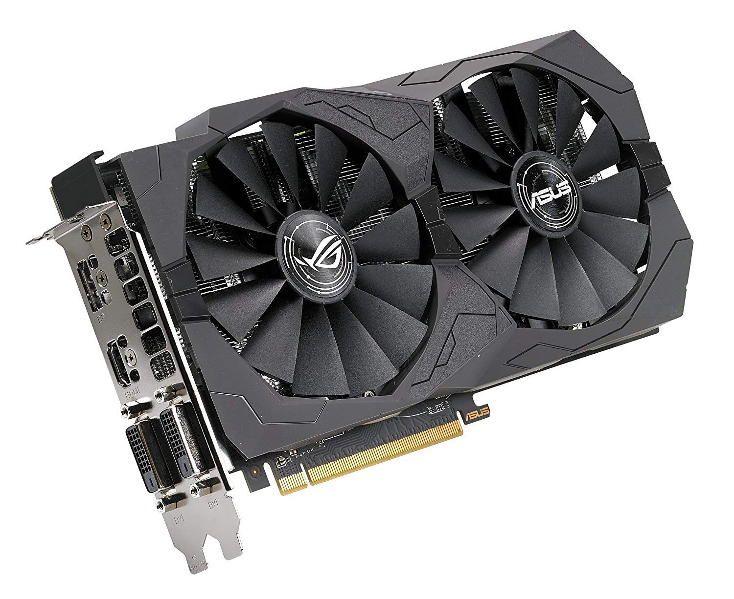 Asus ROG Strix Radeon Rx 570 O4G Gaming OC Edition GDDR5 DP HDMI DVI VR Ready AMD Graphics Card (ROG-STRIX-RX570-O4G-GAMING)