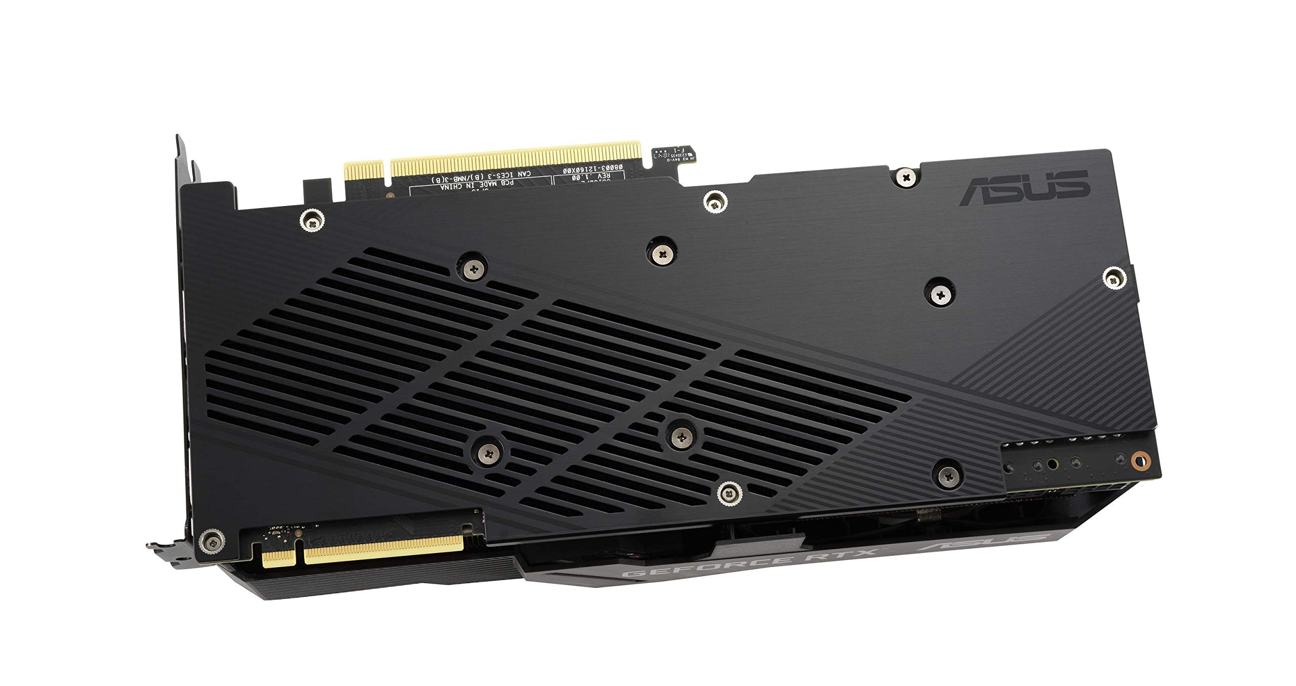 ASUS GeForce RTX 2080 Super Overclocked 8G GDDR6 Dual-Fan EVO Edition VR Ready HDMI DisplayPort 1.4 Graphics Card (DUAL-RTX2080S-O8G-EVO)