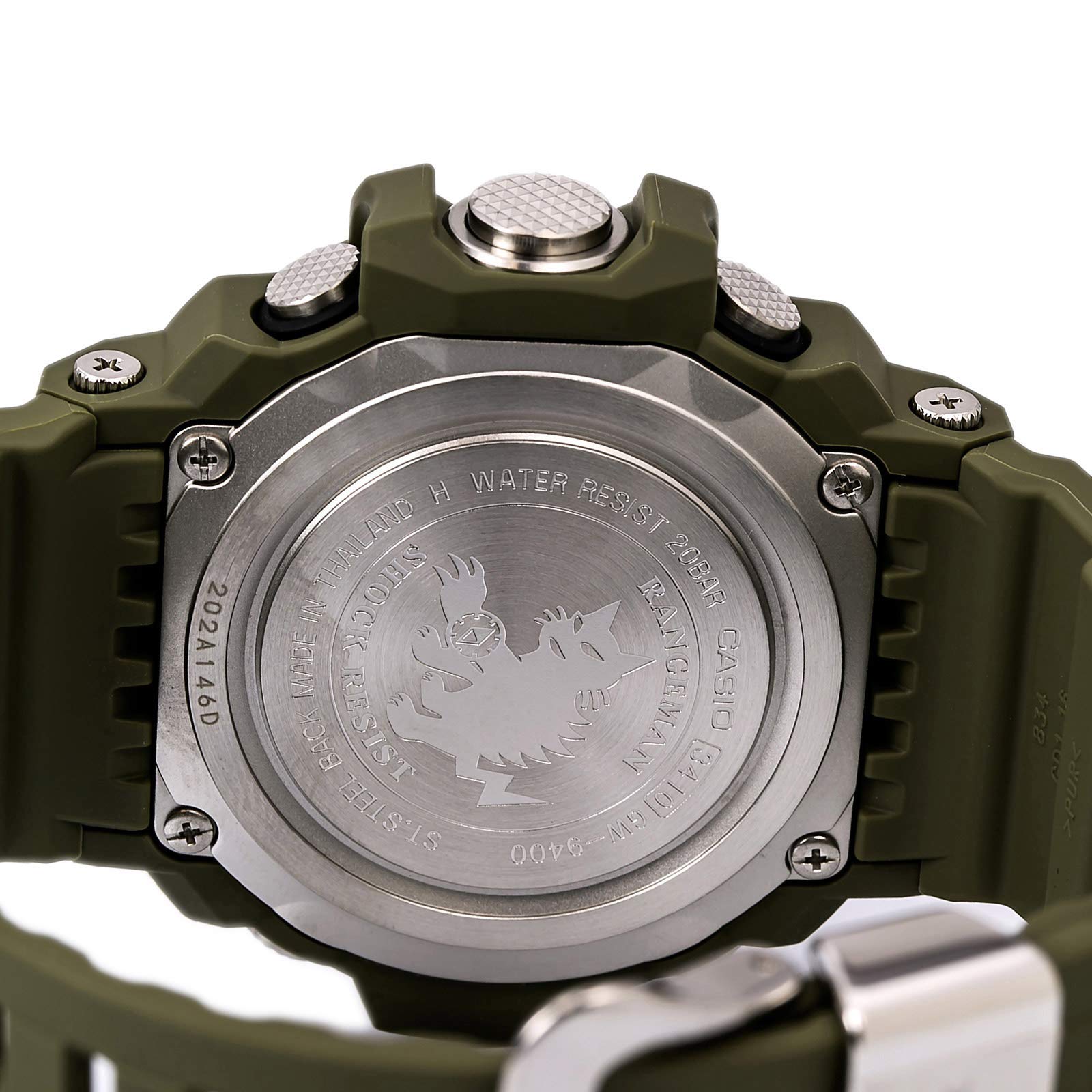 Casio Men’s GW9400 Rangeman G-Shock Solar Atomic Watch