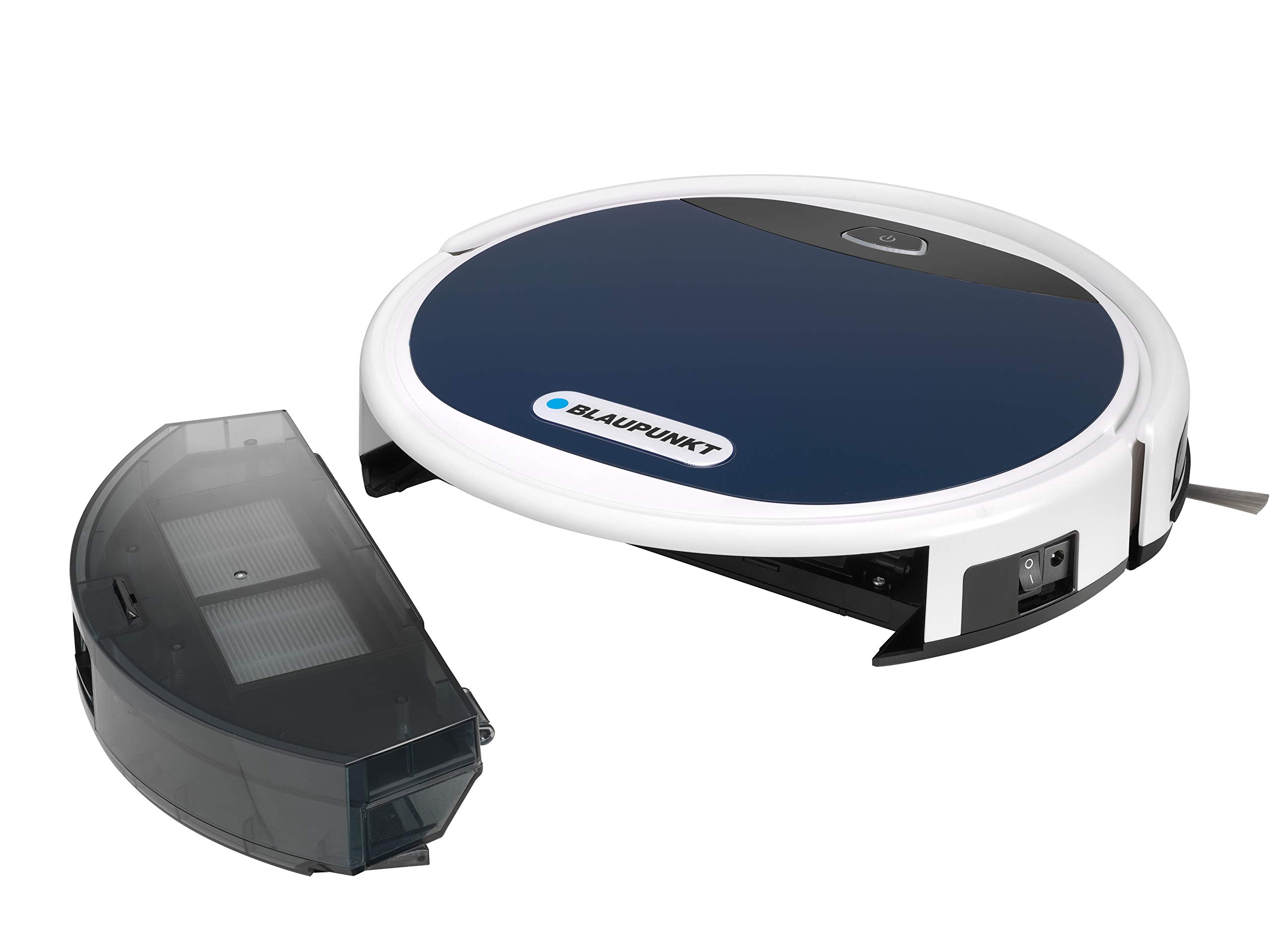 Blaupunkt XEASY Robot Vacuum Cleaner with Alexa Voice control and App control, Smart Home Self-Charging Deep Pile Robot Hoover for Pet Hair, Vacuum Robot Carpet Cleaner with 4 Cleaning modes