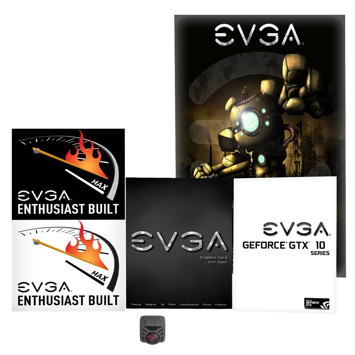 EVGA GeForce GTX 1070 SC GAMING ACX 3.0, 8GB GDDR5, LED, DX12 OSD Support (PXOC) Graphics Card 08G-P4-6173-KR