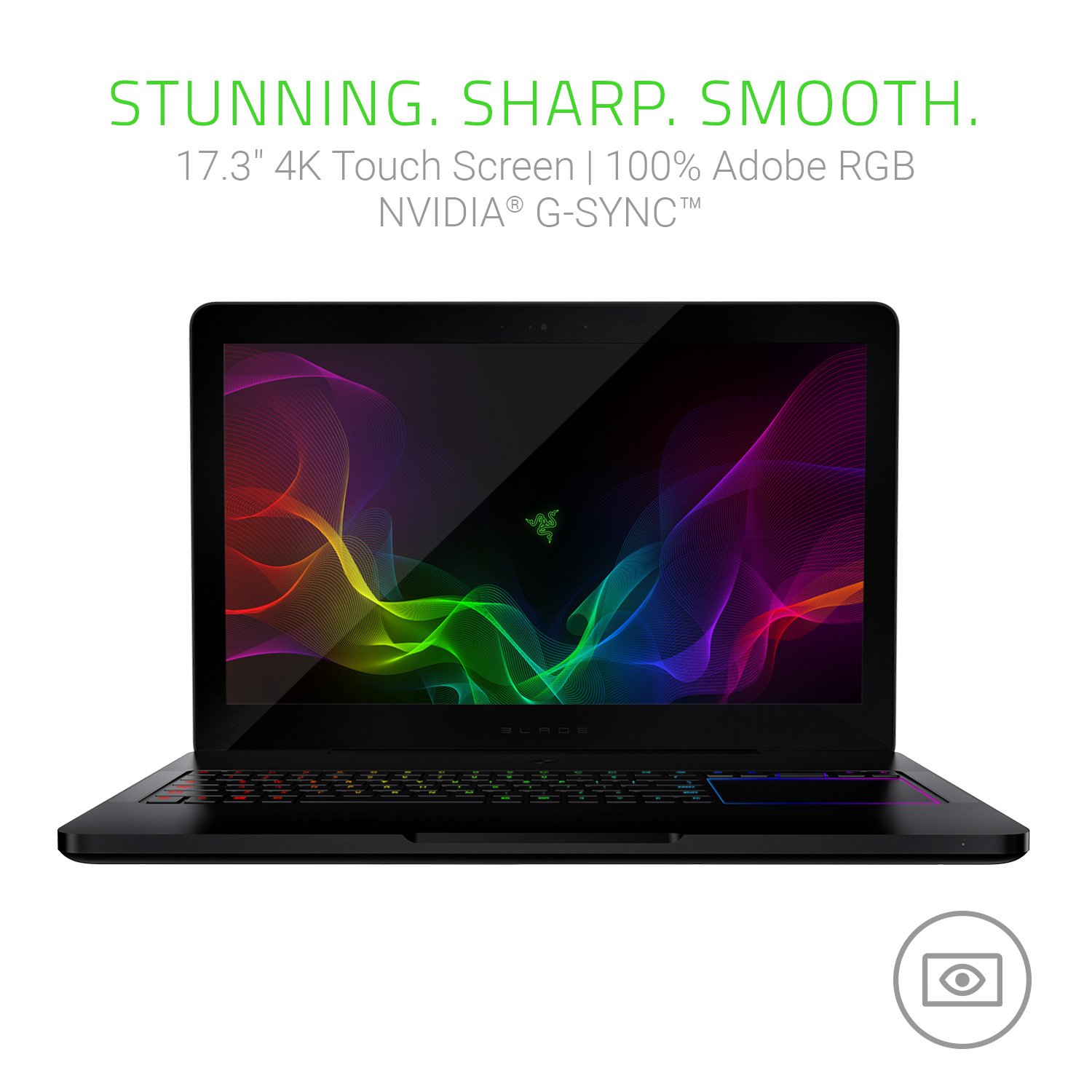 Razer Blade Pro 17: Gaming Laptop – 4K Touchscreen – Intel Quad-Core Overclocked i7-7820HK – NVIDIA GeForce GTX 1080 – DDR4 32GB RAM – 512GB NVMe