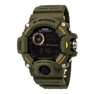 Casio Men’s GW9400 Rangeman G-Shock Solar Atomic Watch